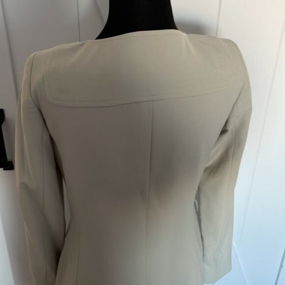 ETCETERA long blazer jacket snap closure office career event wear sz xs - Picture 8 of 8